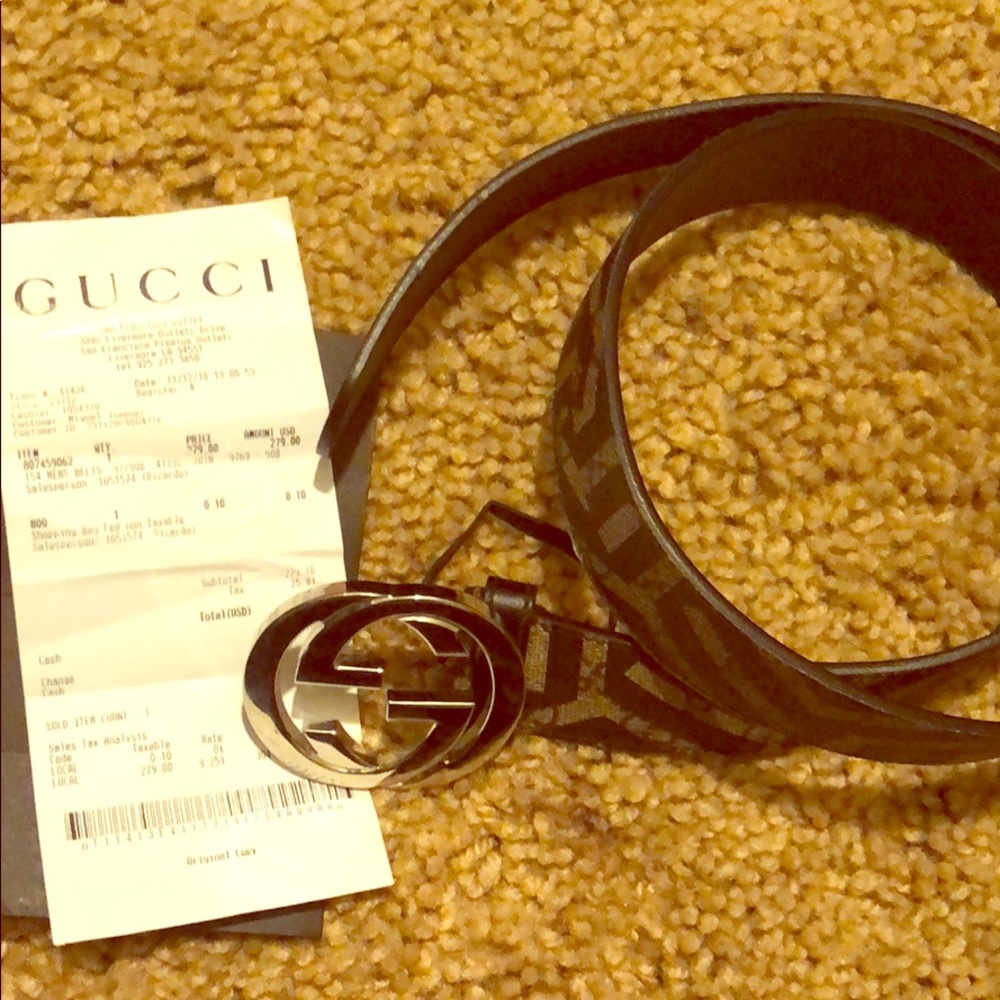 Gucci belt